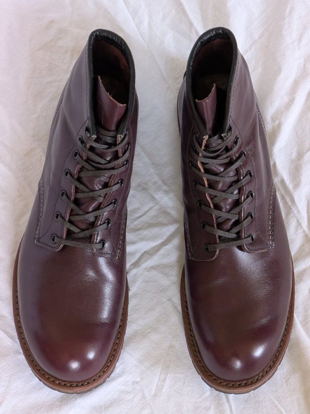 Red Wing 9011 Beckman Black Cherry Featherstone 11.5D